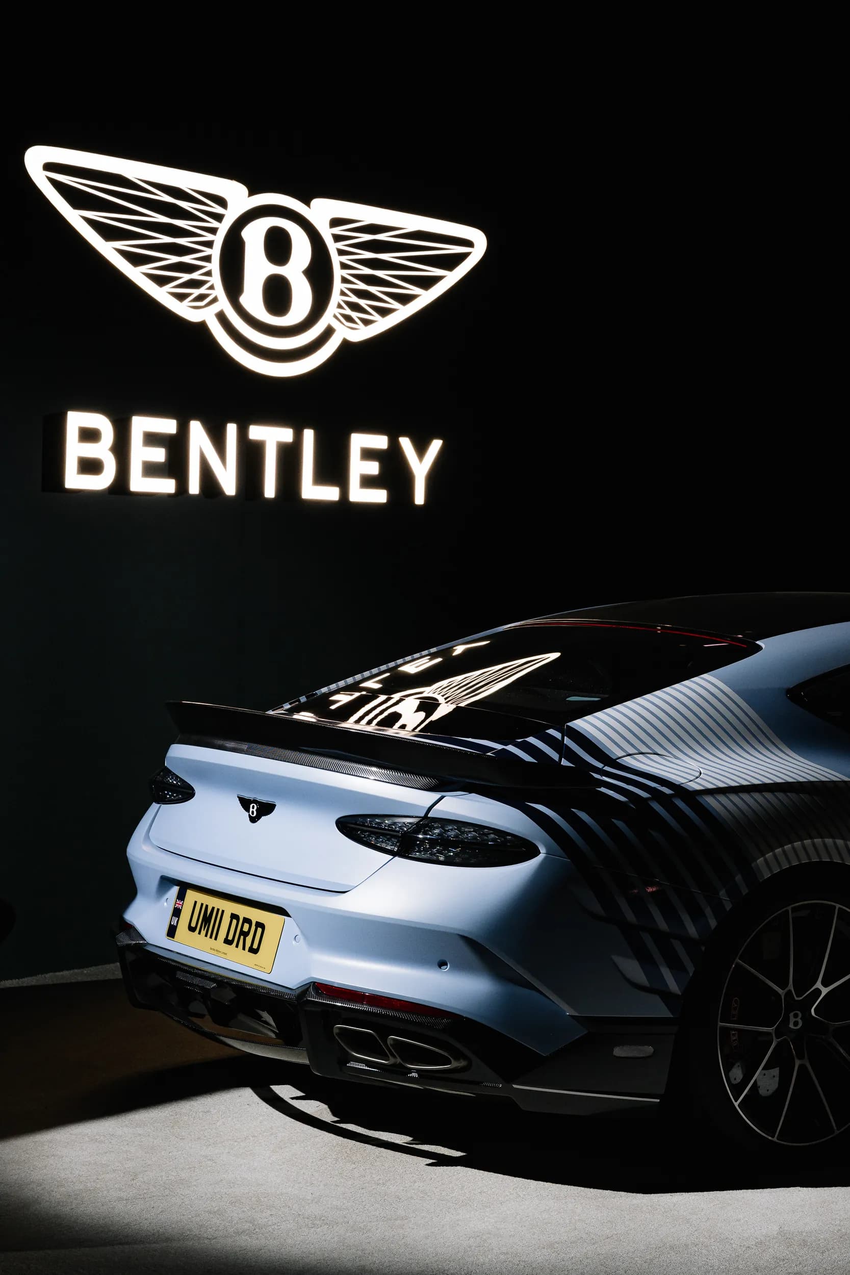 Max at Bentley cars activation