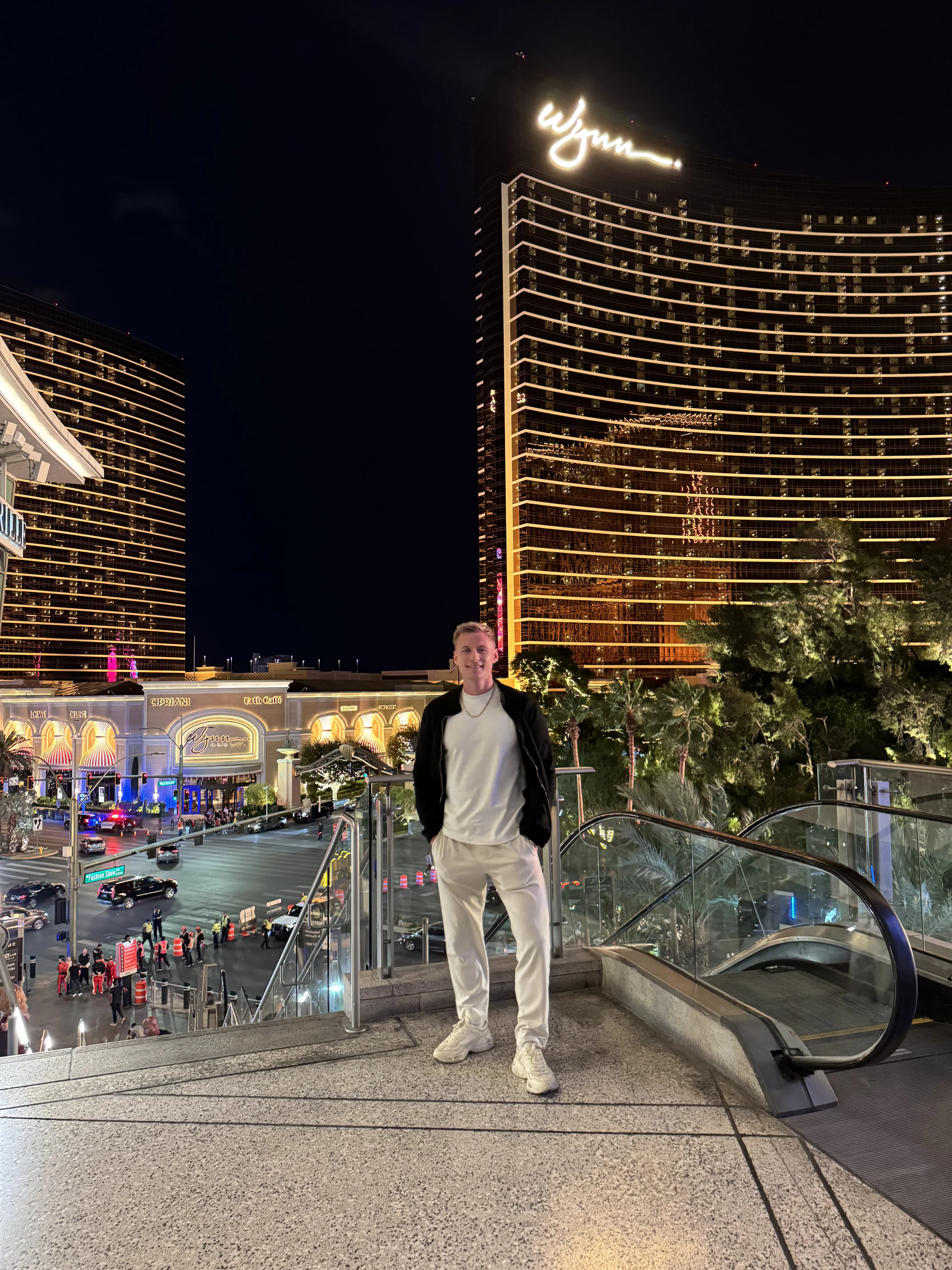 Max at Las Vegas F1