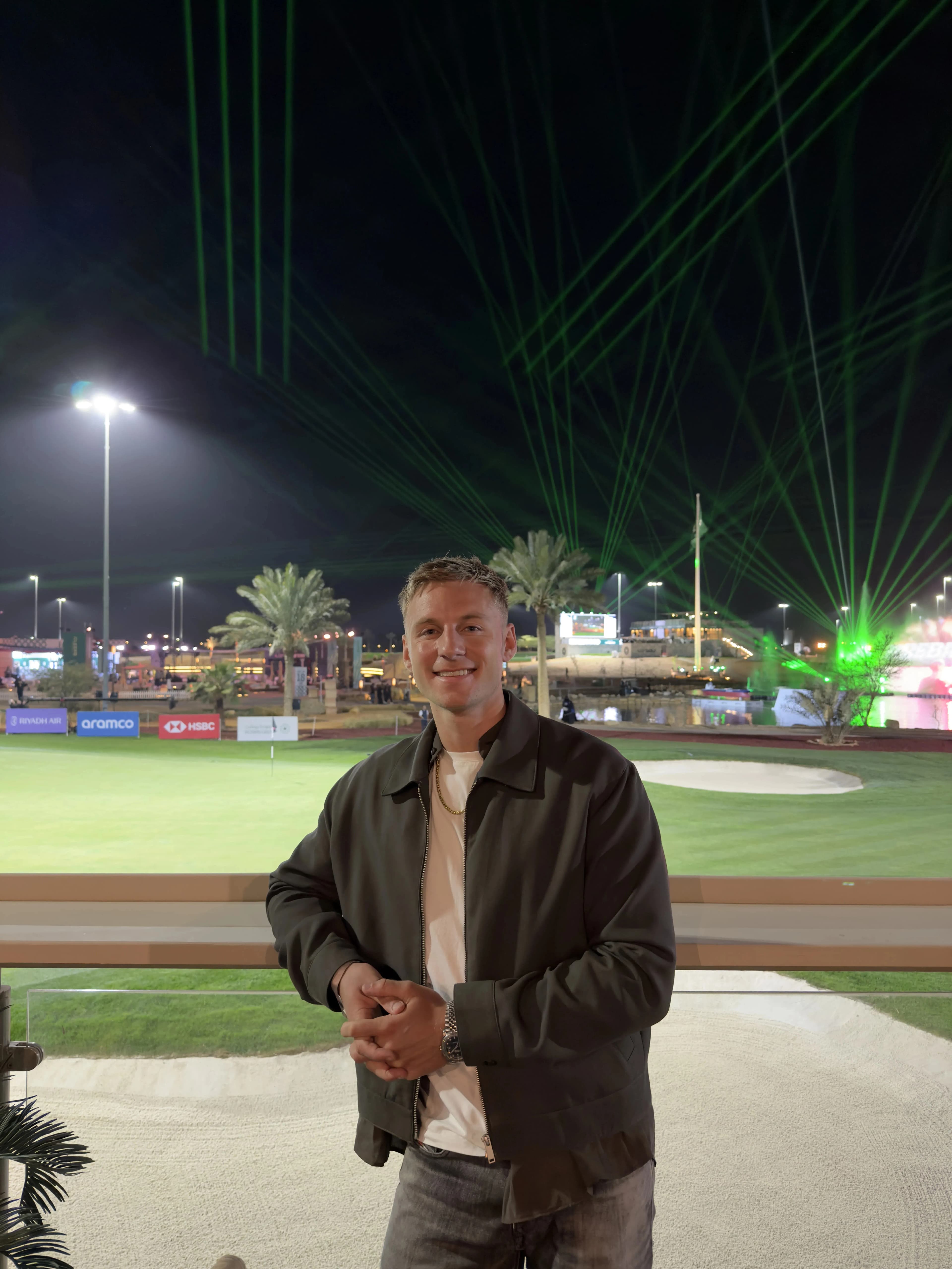 Max at LIV Golf Riyadh